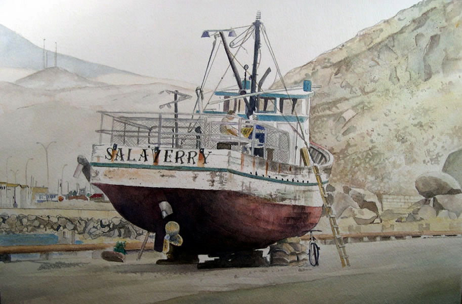 Dry Dock In Salaverry